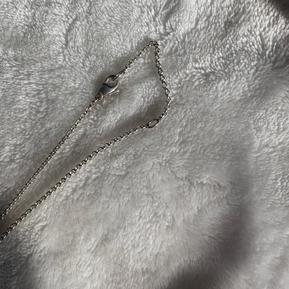 John Hardy Bamboo Sterling Silver Slider Pendant Necklace - Picture 7 of 10